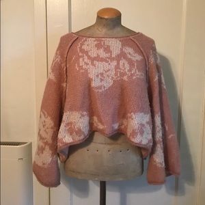 FREE PEOPLE Cropped Sweater
